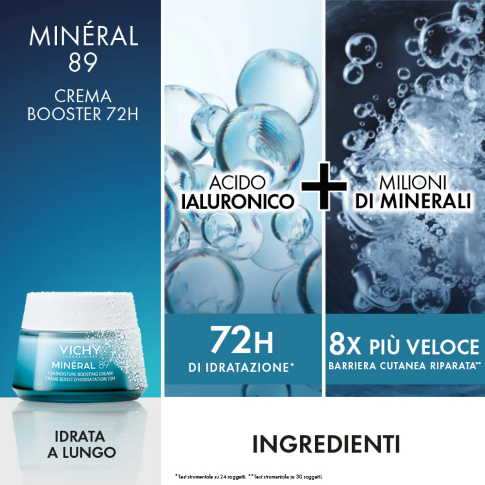 Mineral 89 Hydration Boost Geschenkset mit Mineral 89 Booster Serum + Mineral 89 Creme – Feuchtigkeitsspendendes Geschenkset, feuchtigkeitsspendendes Gesichtsserum