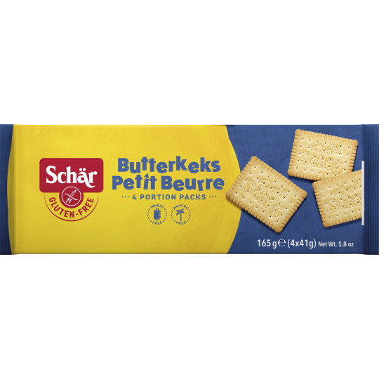 Schär Butterkeks Petit Beurre 165G