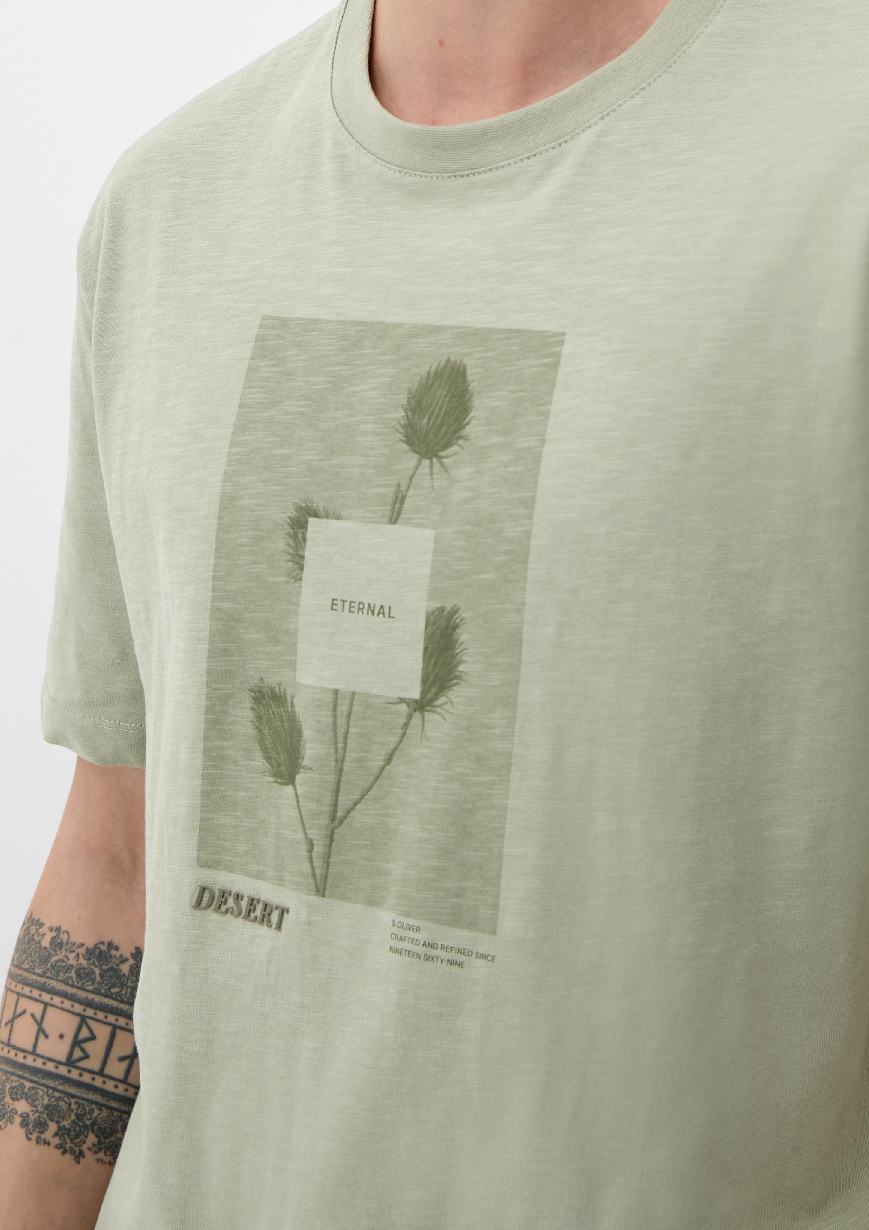 T-Shirt mit Frontprint  2129466-78D2