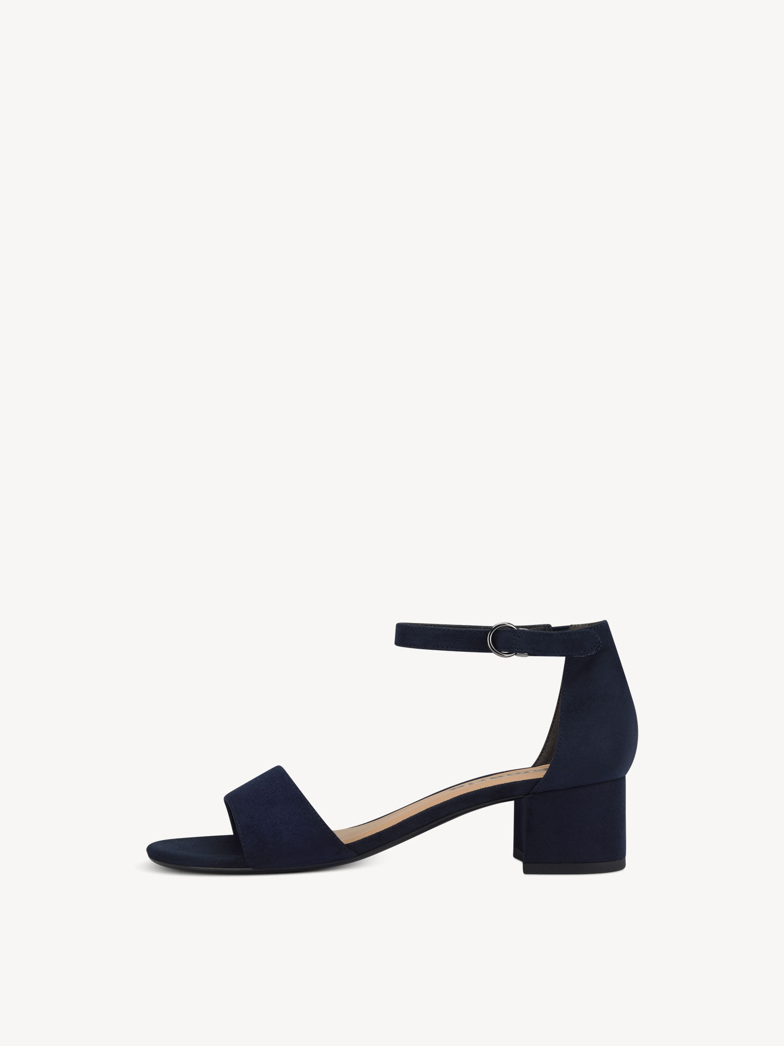 Sandale à talon - bleu