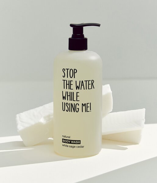 STOP THE WATER WHILE USING ME! White Sage Cedar Shower Gel Duschgel