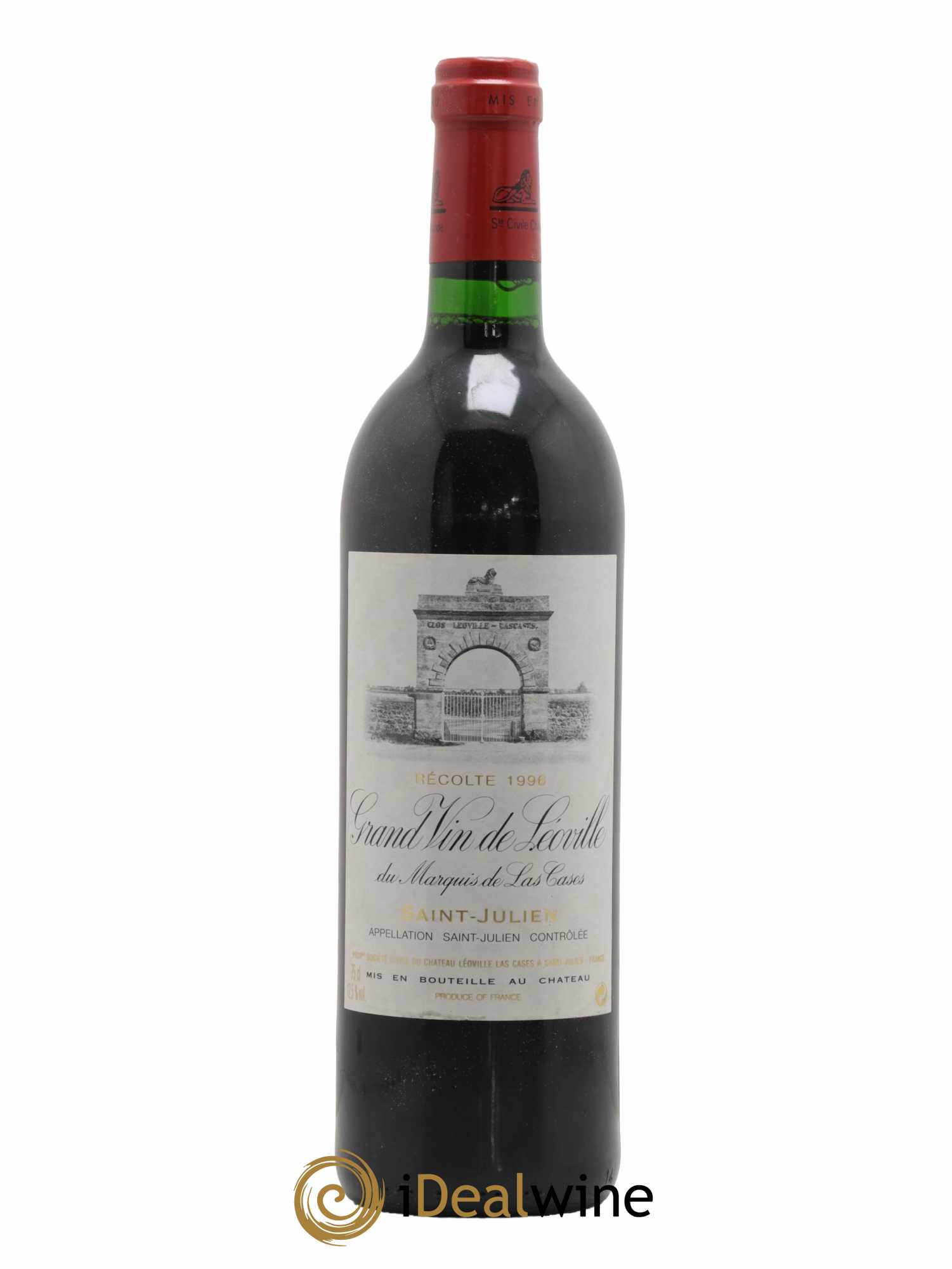 Château Léoville Las Cases 2ème Grand Cru Classé  1996 - Lot de 1 Bouteille