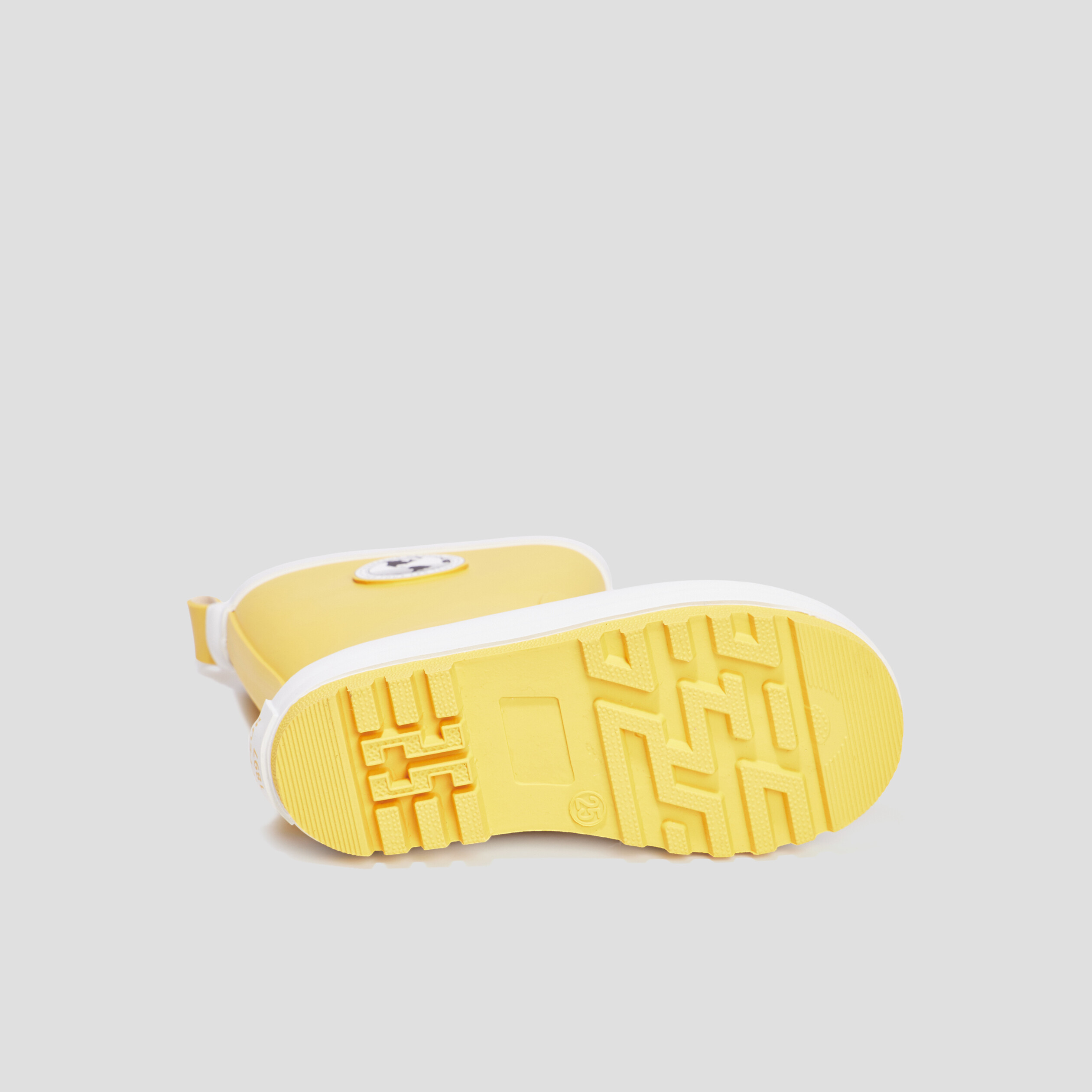 Bottes de pluie Trappeur jaune garçon | La Halle