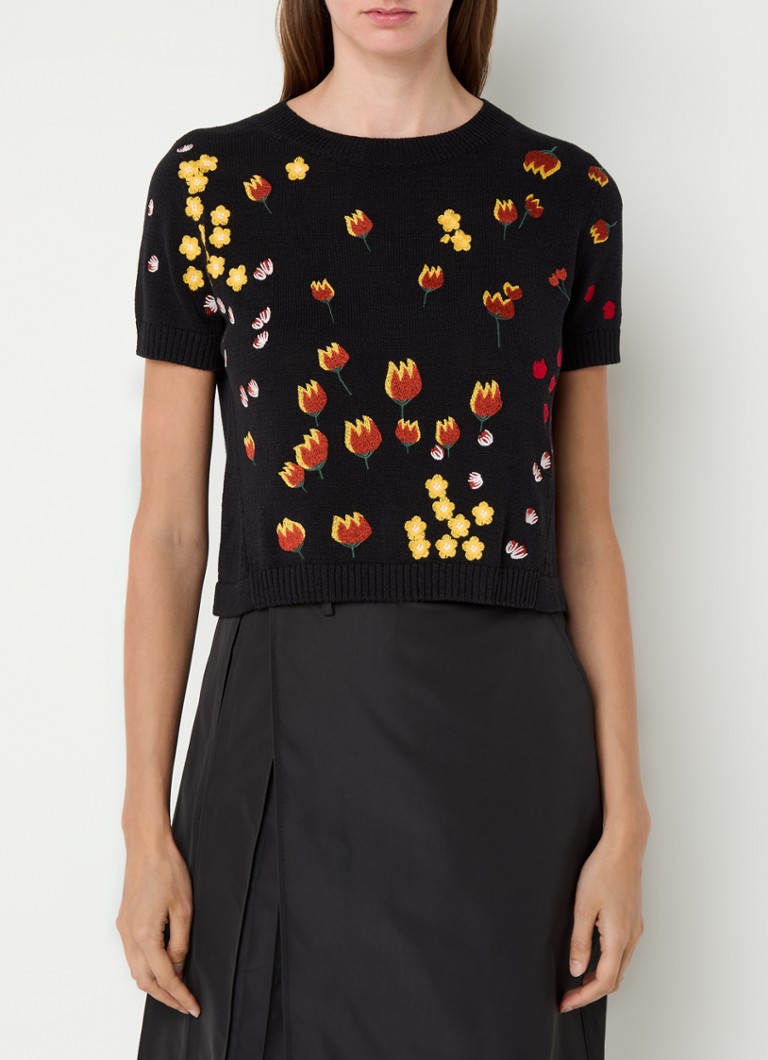 Maglione a maglia fine Max & Co Picco con ricami