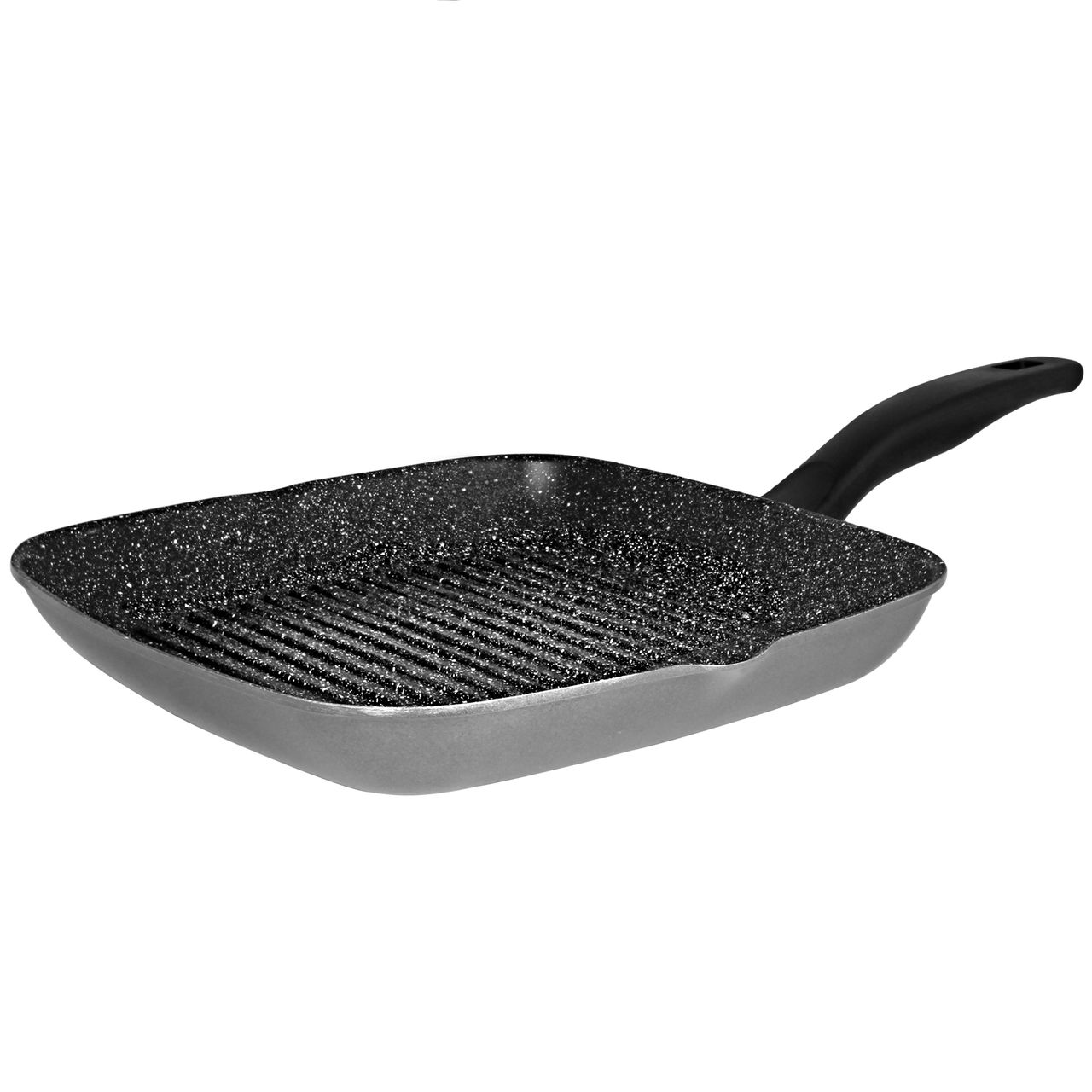STONELINE® Grillpfanne 28 x 28 cm, mit 2 Ausgüssen