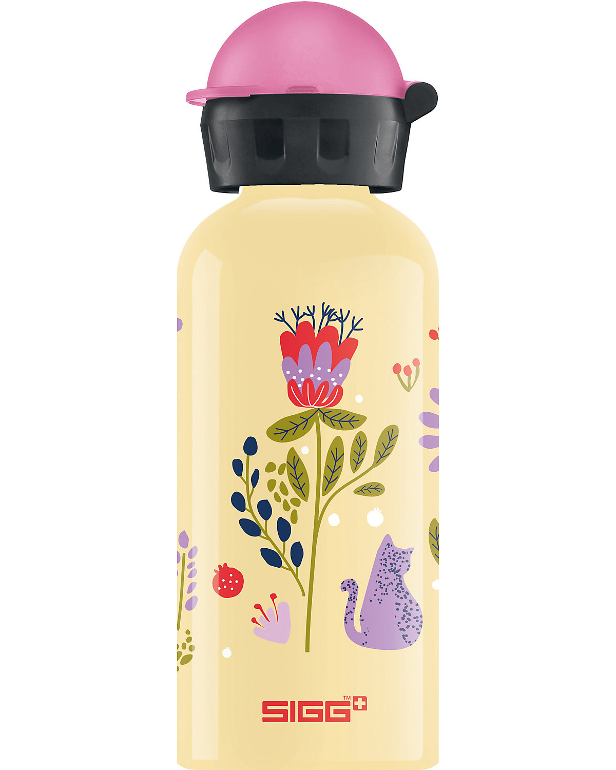 Alu-Trinkflasche Free As A Bird, 400 ml, KBT Drehverschluss