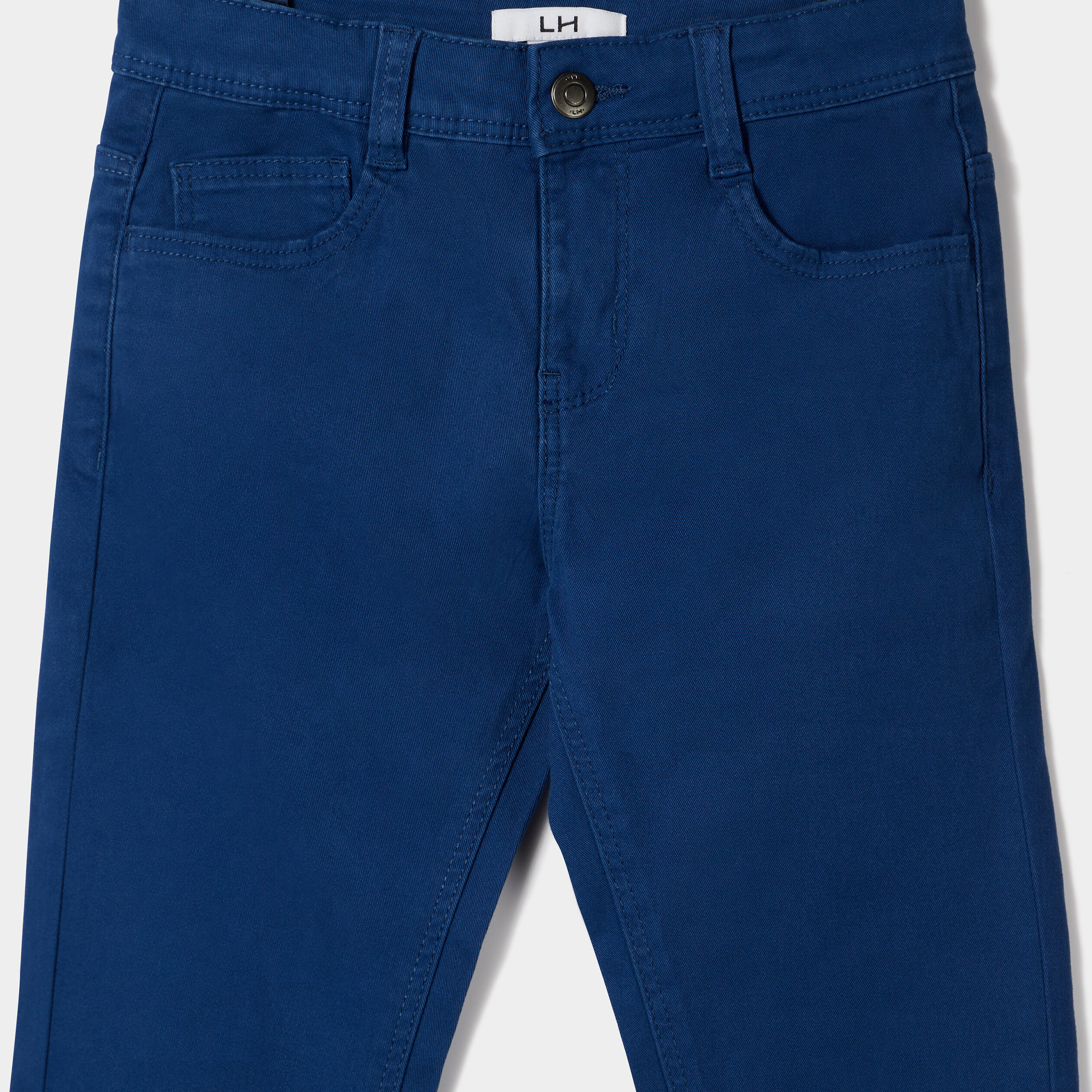 Pantalon regular bleu violet garçon | La Halle
