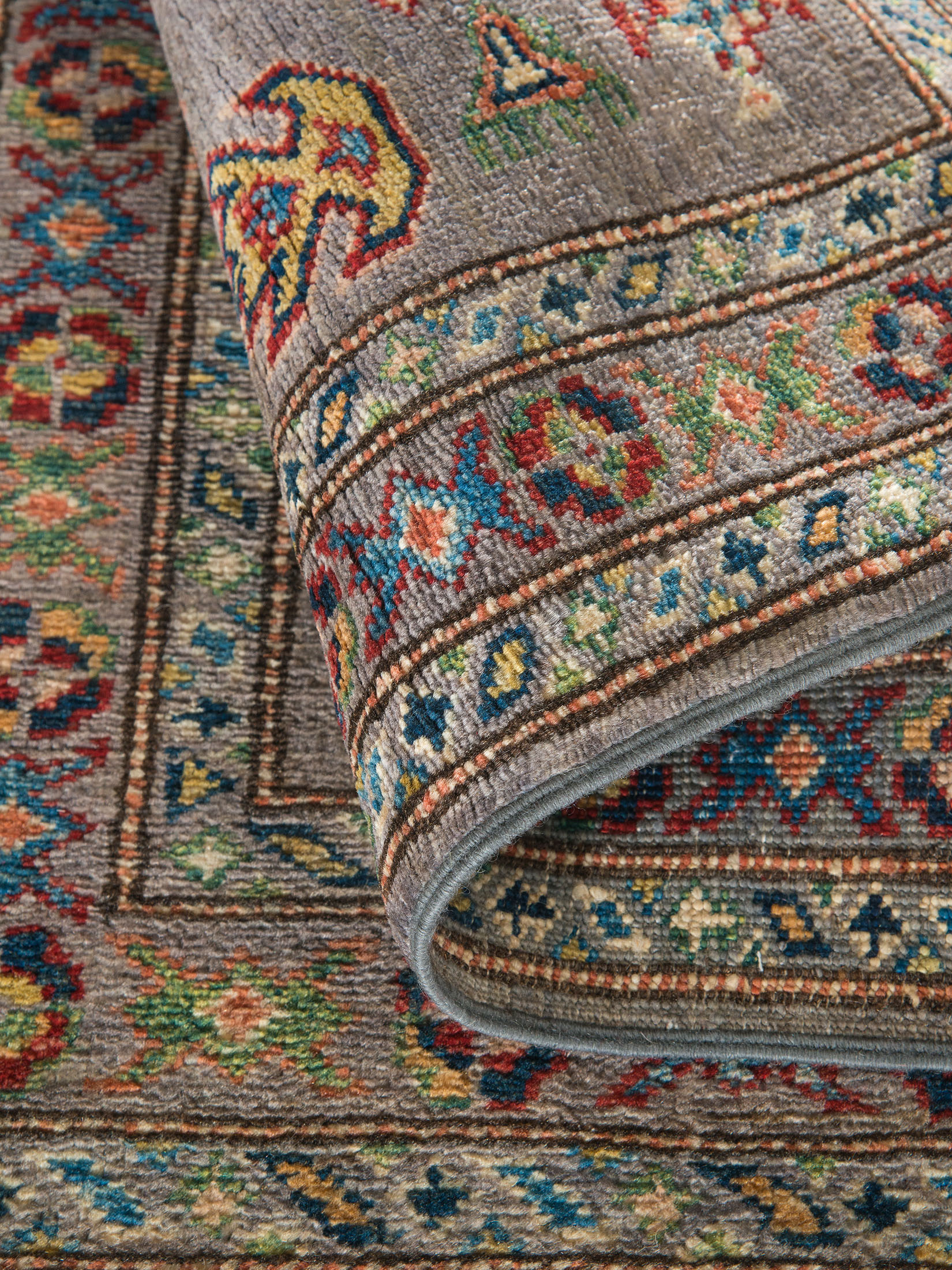 Kazak Ghazni ca. 64 x 92 cm, Unikat / Einzelstück