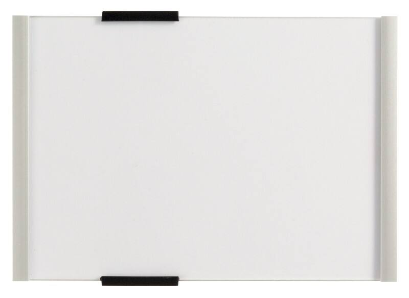 DURABLE Informationsschild Aluminium, Acrylglas 10,6 x 14,85 cm