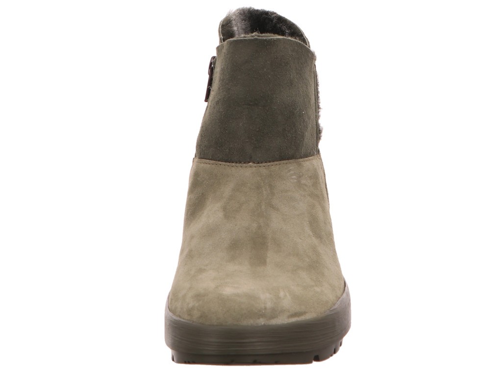 THINK Schnür-Stiefeletten grün 3-000649