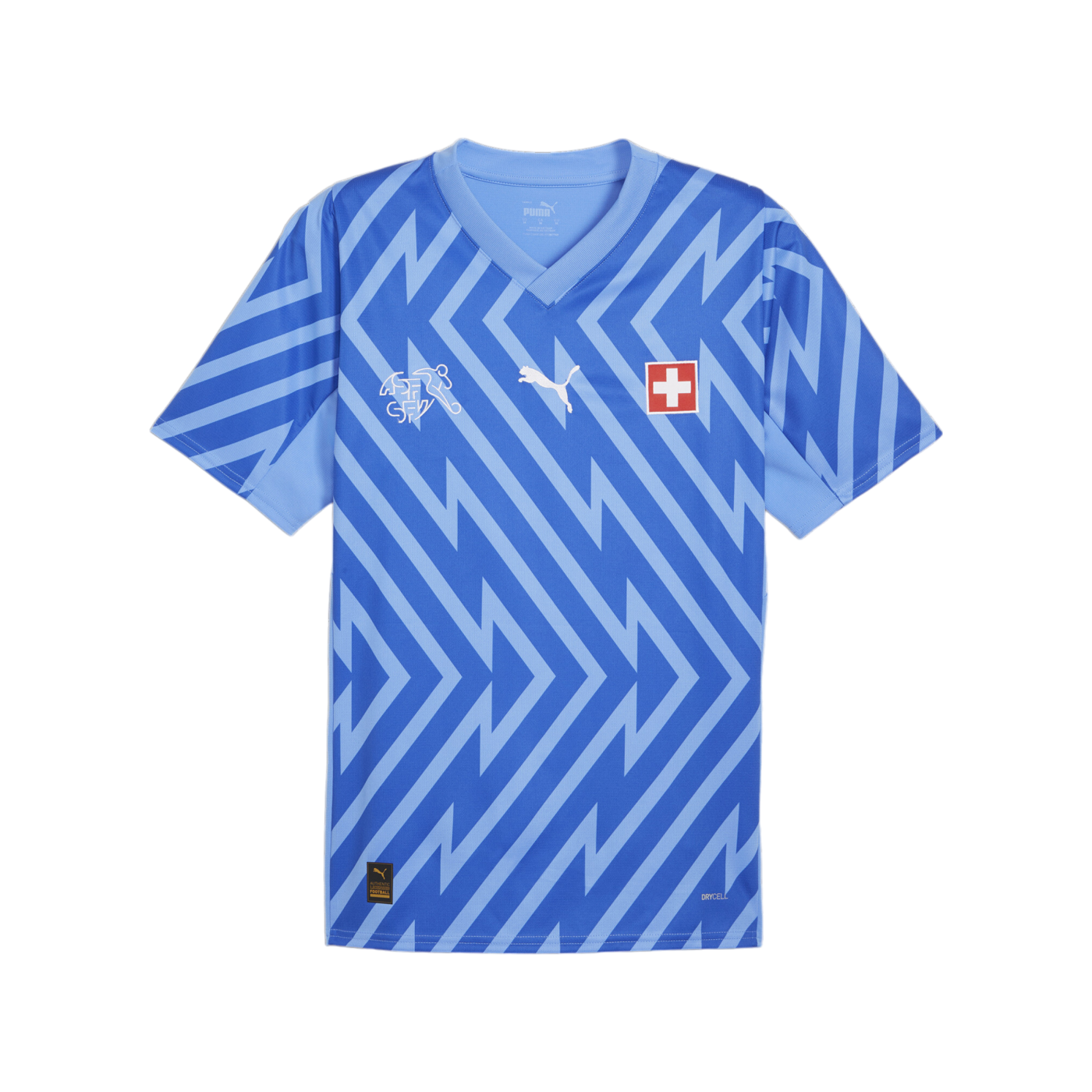 PUMA Schweiz TW-Trikot EM 2024 Blau F94