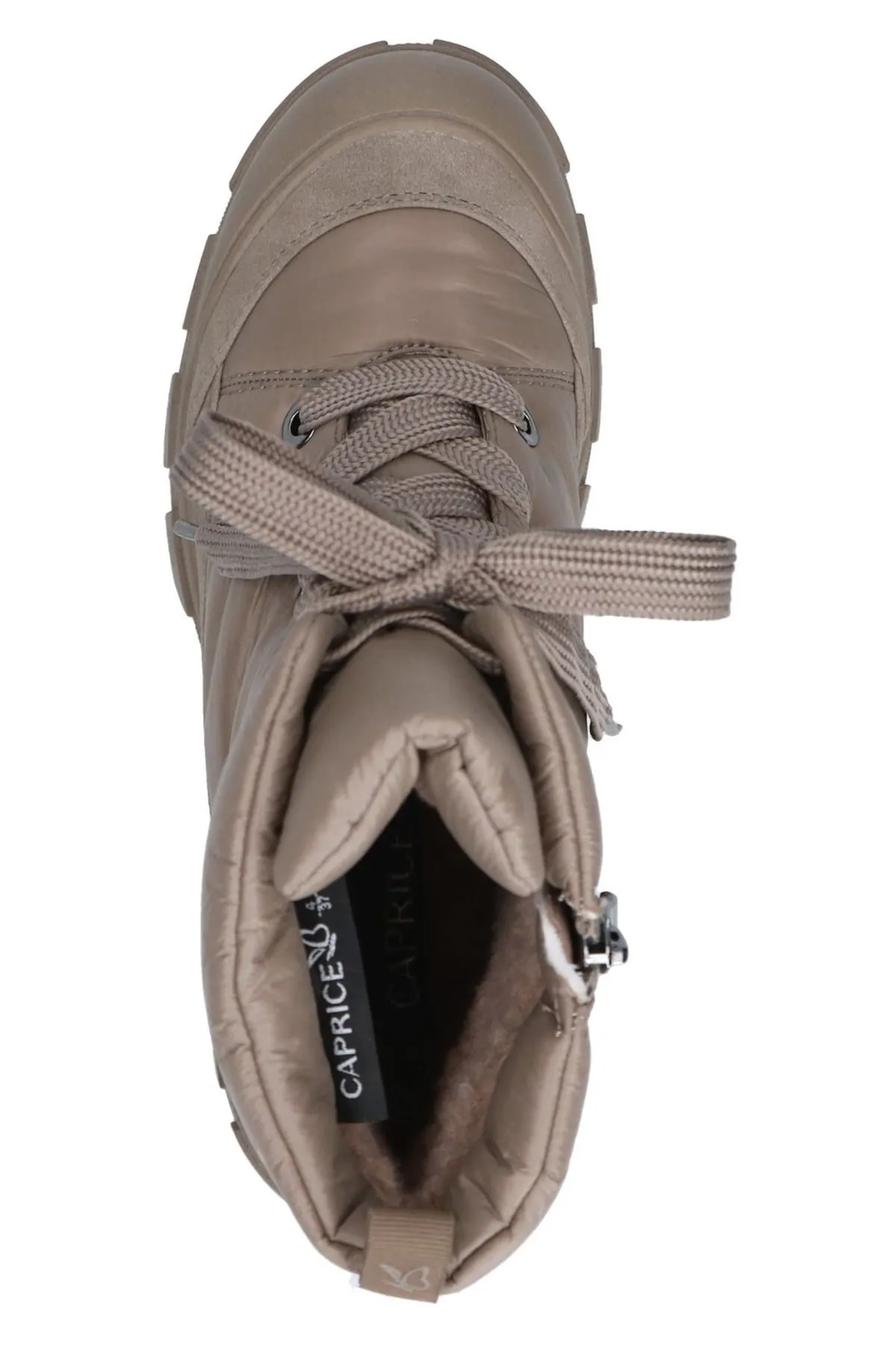 Caprice  Stiefelette - Beige - Blockabsatz