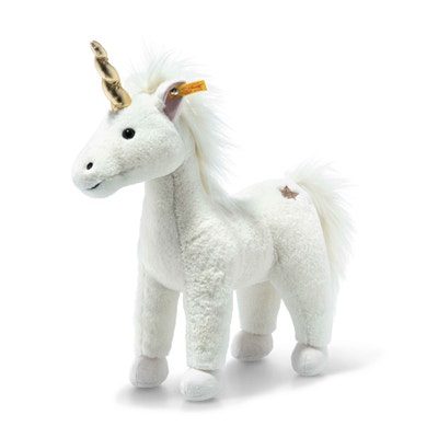 Soft Cuddly Friends Unica Einhorn, 35 cm, weiß