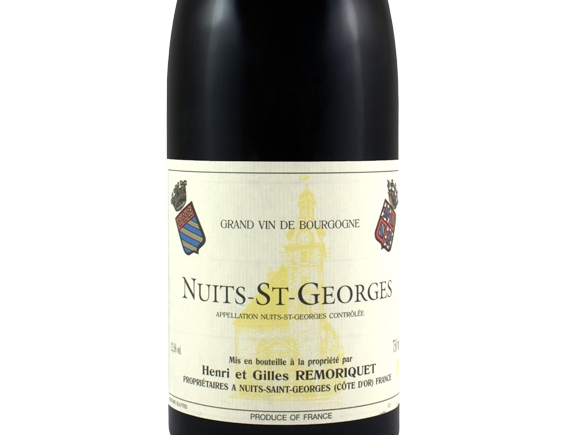 Henri et Gilles Remoriquet Nuits-Saint-Georges Village 2020 Bourgogne Nuits Saint Georges