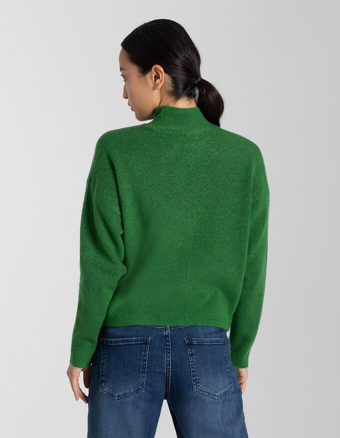Damen Pullover - Stehkragen