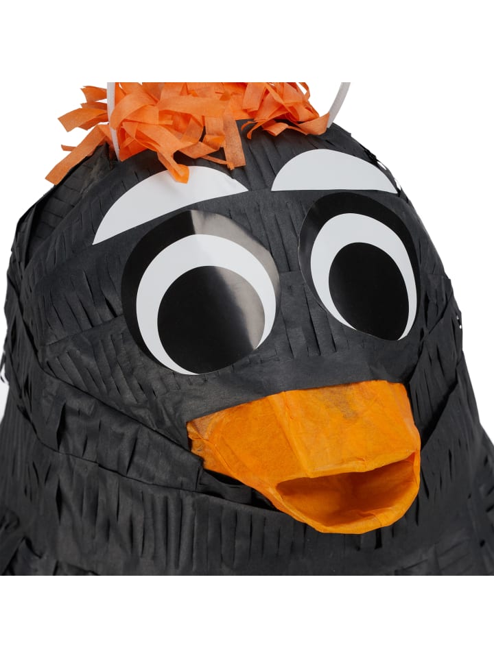 relaxdays Pinata Pinguin in Schwarz günstig kaufen onesize