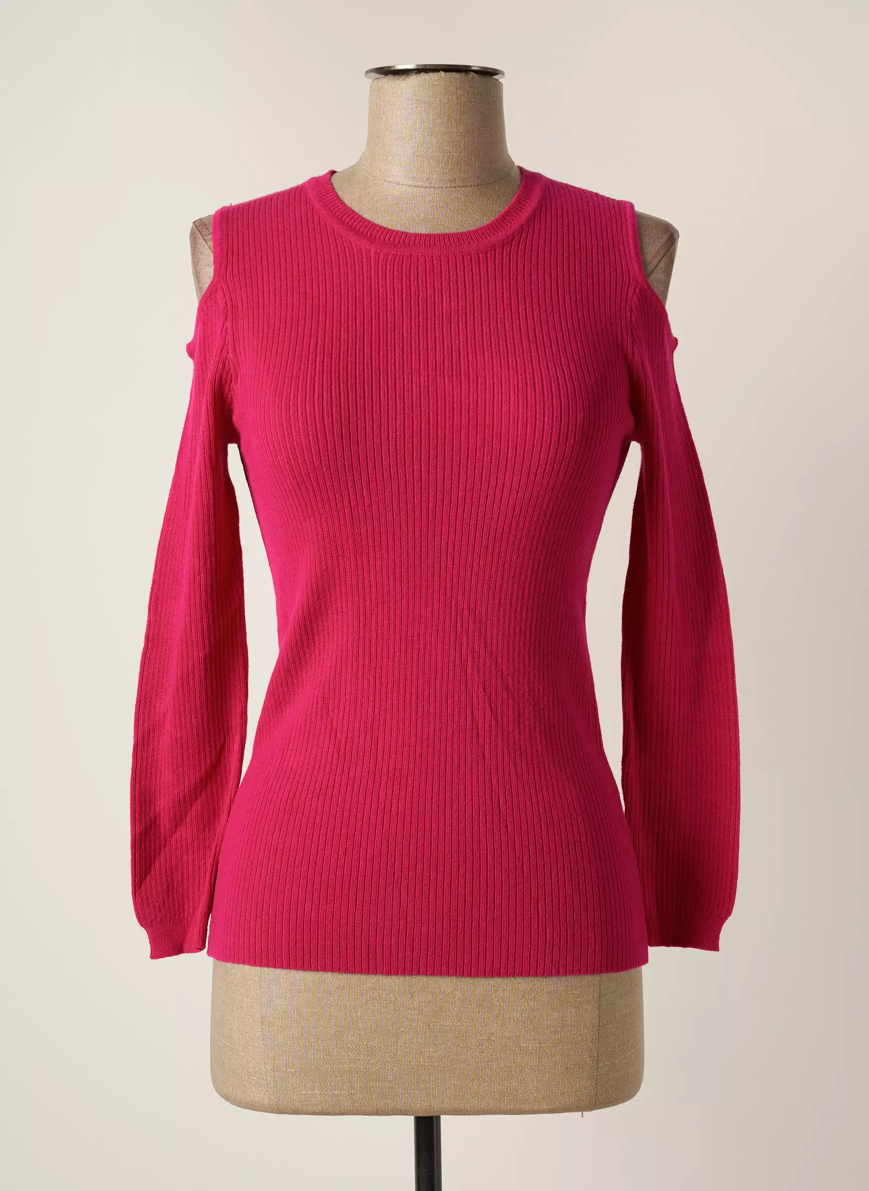 Yu K  Pulls Femme couleur rose