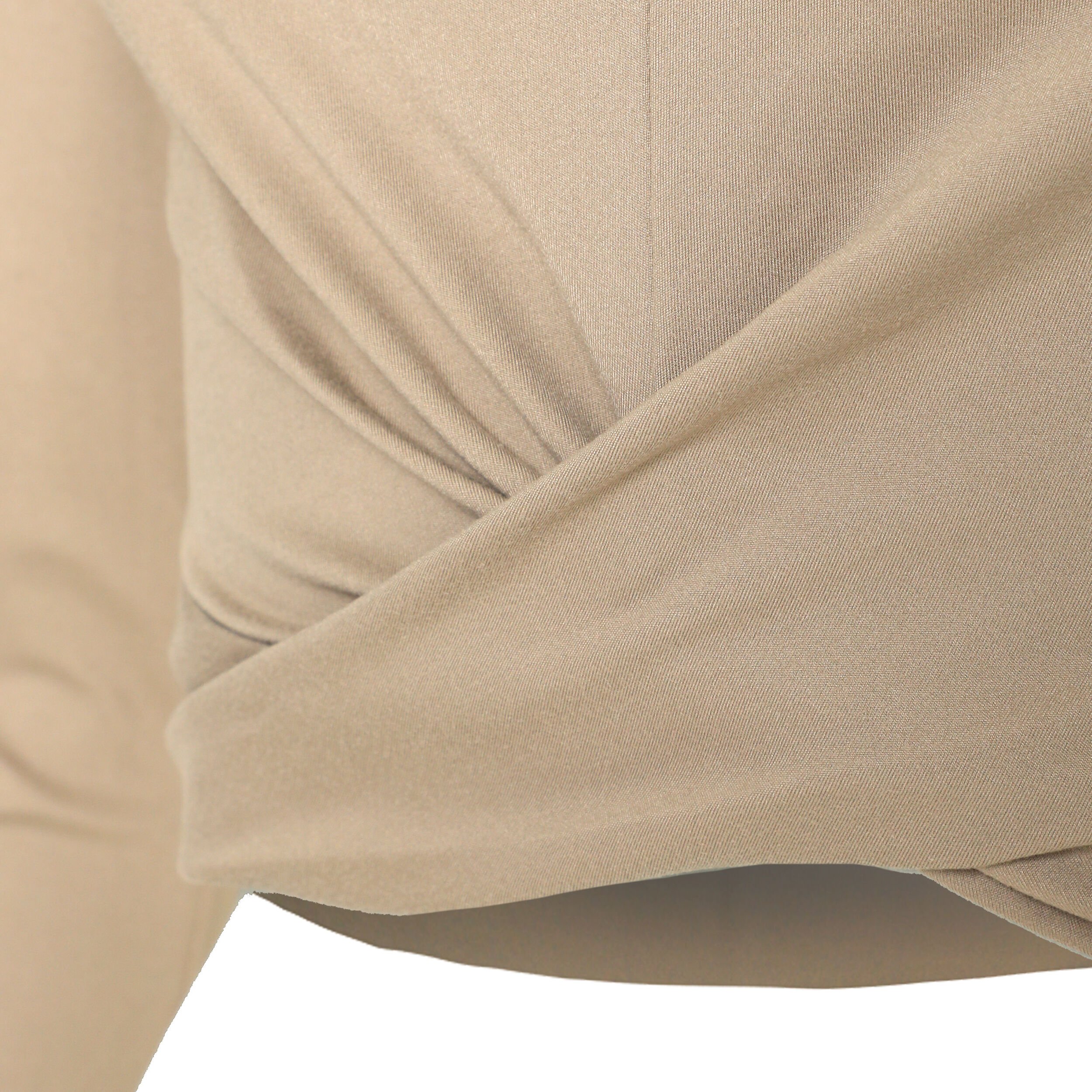 Borg Cross Longsleeve Damen - Beige