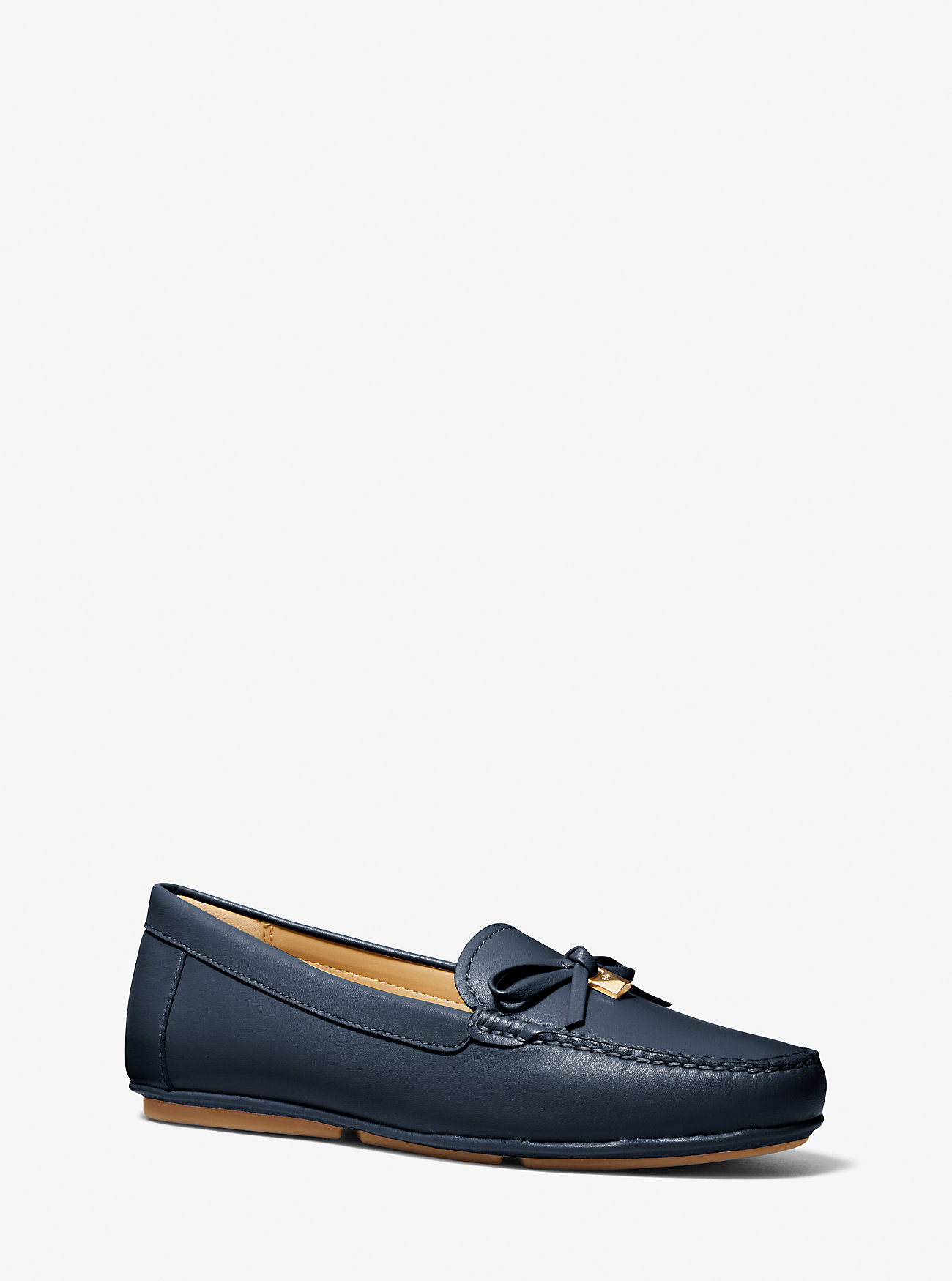 Mocassino in pelle Juliette - Blu navy