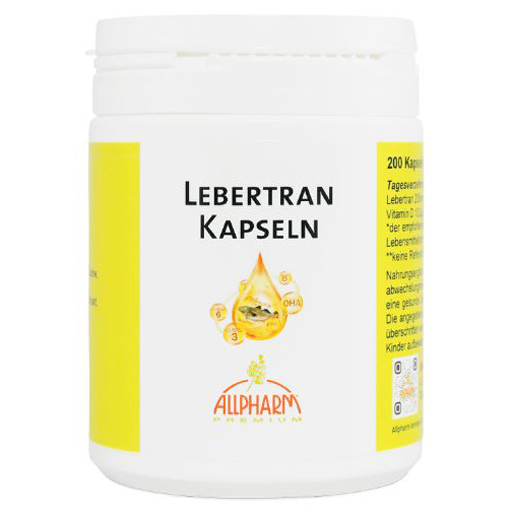 LEBERTRAN KAPSELN 500 mg  200 St  Kapseln
