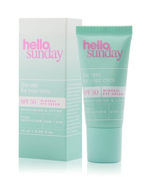 Hello Sunday the one for your eyes Mineral eye cream SPF50 Augencreme-15 ml