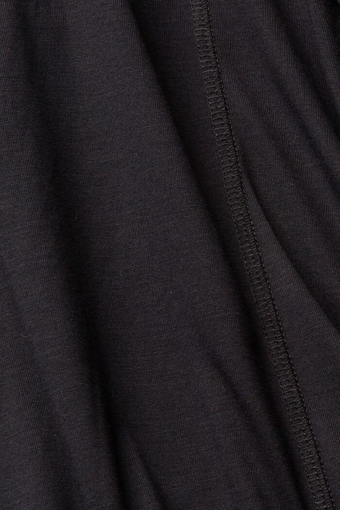 Longsleeve mit Kapuze, LENZING™ ECOVERO™