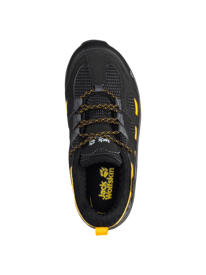 Jack Wolfskin Wanderschuh VOJO TEXAPORE LOW in black / burly yellow günstig kaufen