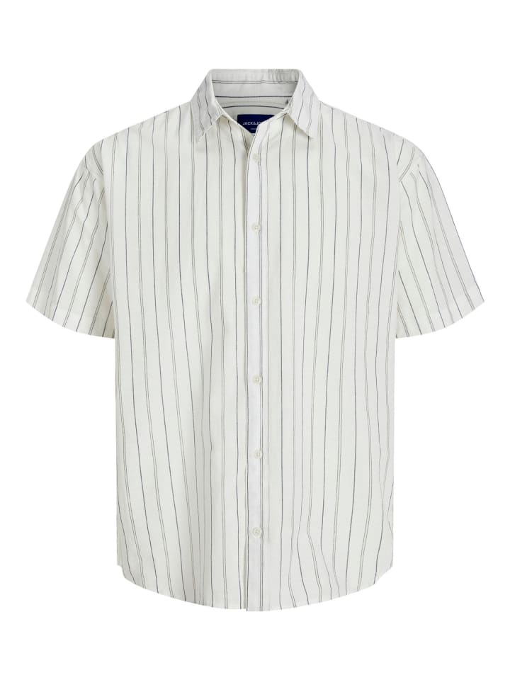 JACK & JONES PLUS Hemd in Cloud Dancer günstig kaufen