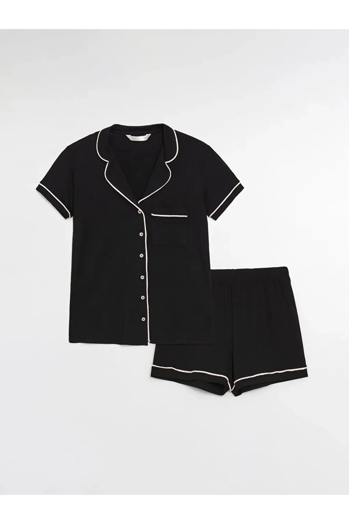 LC Waikiki  Pyjama set - Schwarz - Unifarben