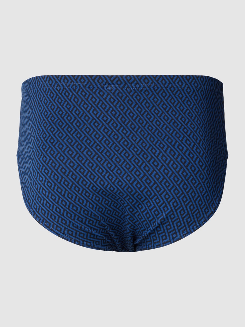 Slip mit Label-Patch Modell 'X-LASTIC' im 2er-Pack in blau