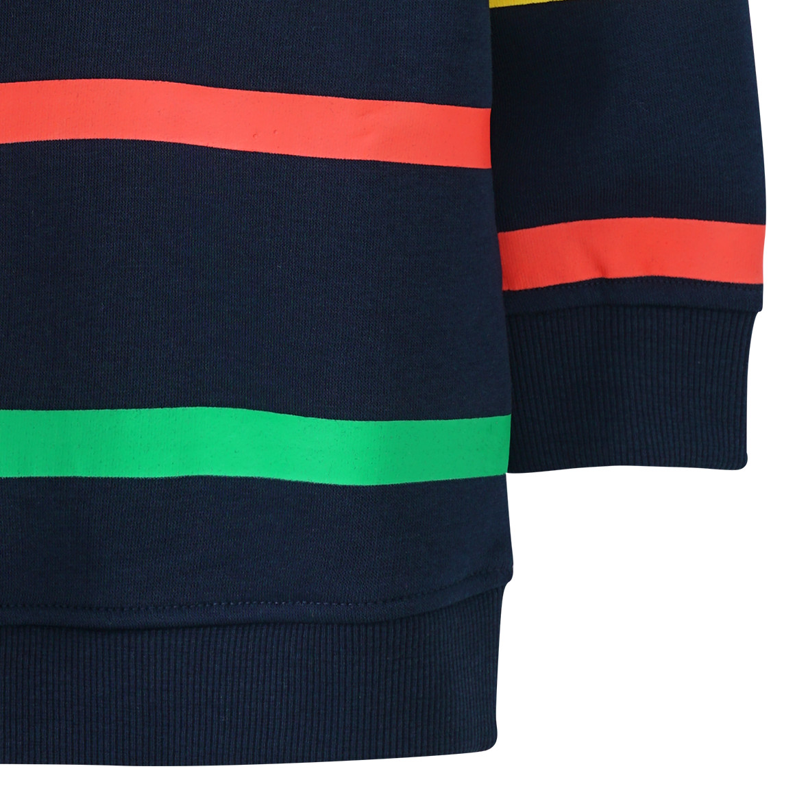 Jungen Sweatshirt mit bunten Ringeln