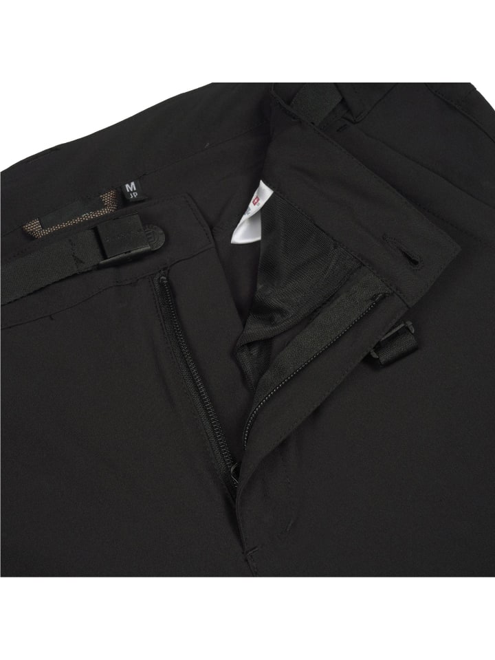 Icepeak Barwick Zip Off Wanderhose mit Gürtel in Anthrazit günstig kaufen