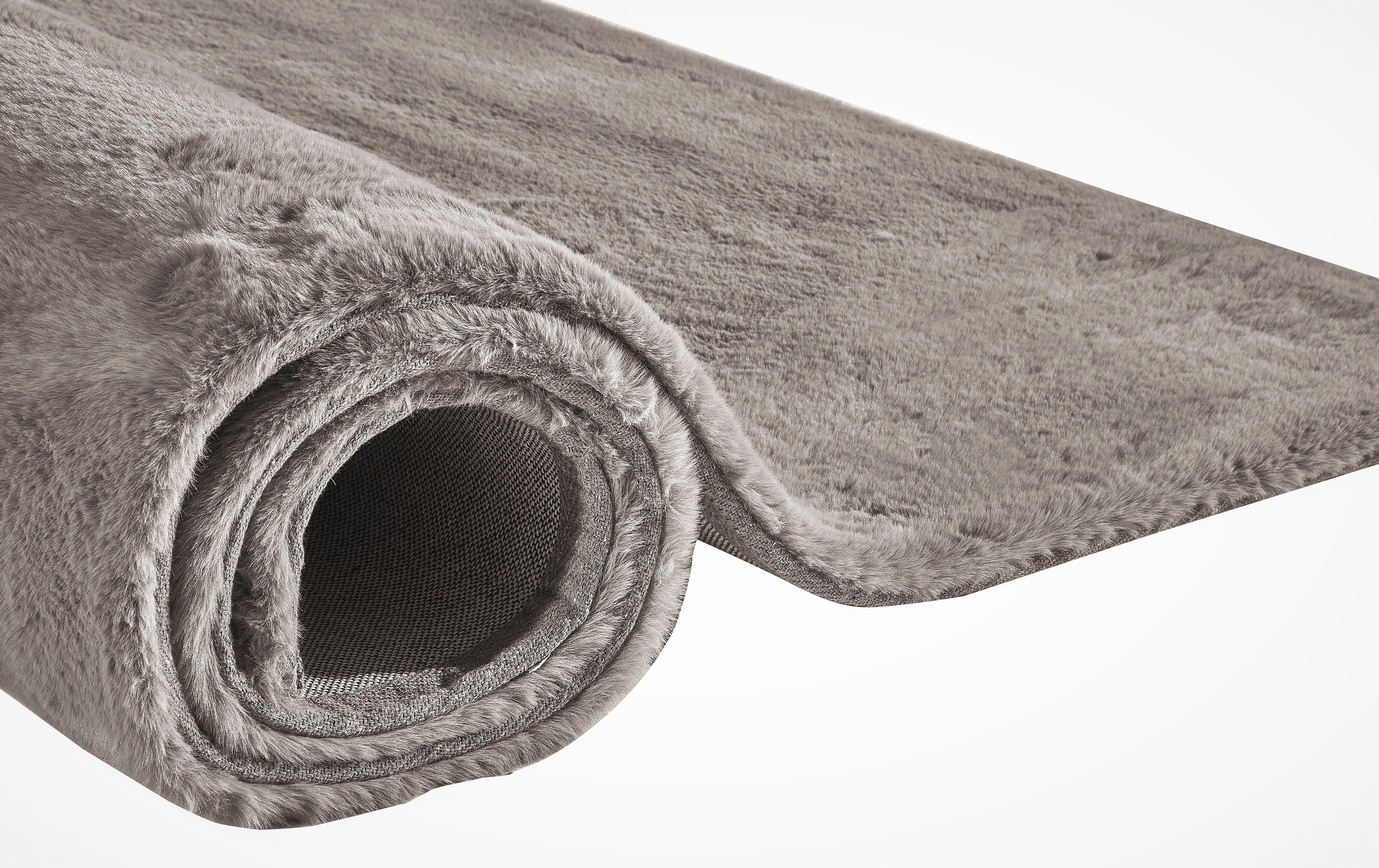 Fellteppich Roger, Dekowe, rechteckig, Höhe: 20 mm, Kunstfell, Kaninchenfell-Haptik, weich - ein echter Kuschelteppich