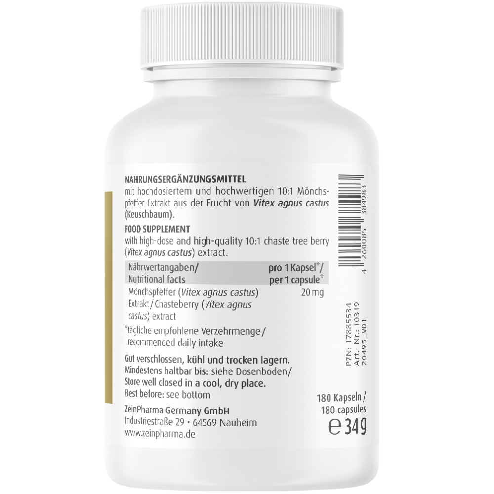 MÖNCHSPFEFFER 20 mg Kapseln