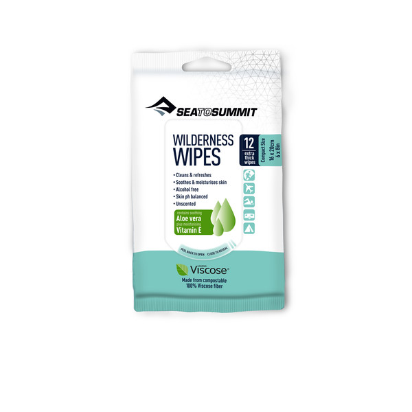 WILDERNESS WIPES COMPACT - 12 PACK