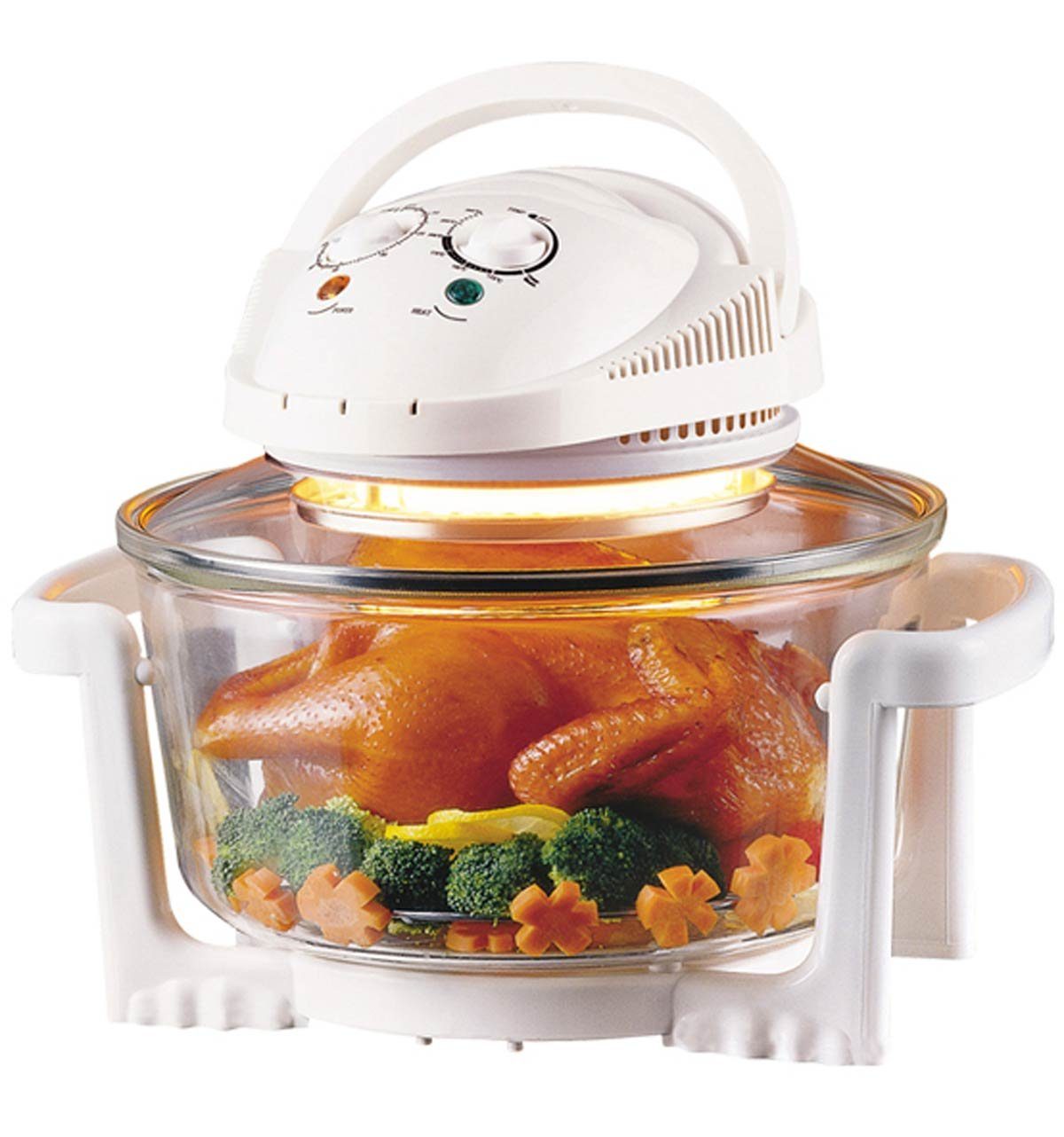 Camry Heißluftfritteuse CR-6305 Umluftofen, Halogen-Ofen, 1400 W