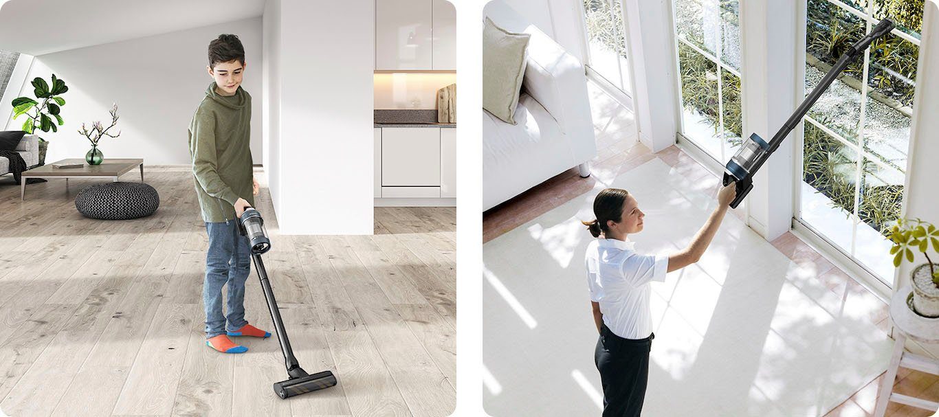 Samsung Akku-Handstaubsauger Jet 85 Wet&Clean, VS20C85G7TB/WD, 580 W, beutellos, HERO
