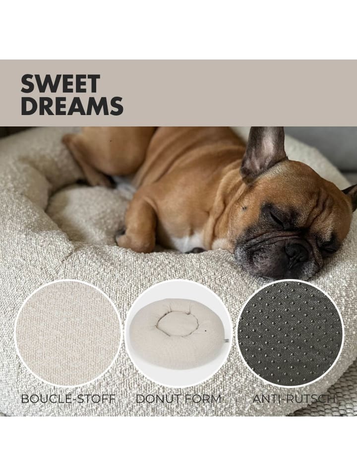 PAW WOW Hundebett LENI Bouclé Beige günstig kaufen