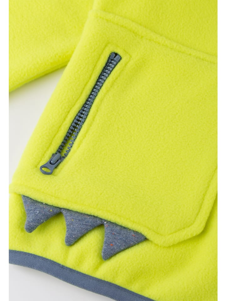 Sigikid Fleecejacke Sporty Dino in Neongelb günstig kaufen