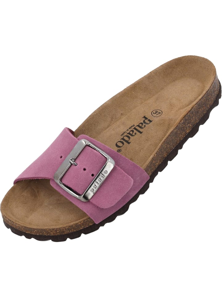 palado Pantoletten in lila velours günstig kaufen