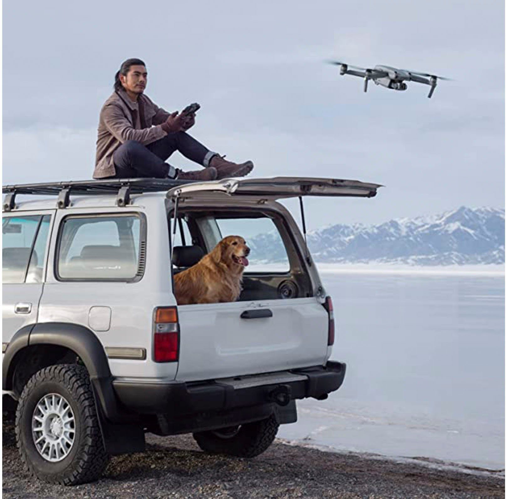 DJI AIR 2S Drohne (5,4K, 1-Zoll CMOS-Sensor, 5,4K Video, Hindernisvermeidung in 4 Richtungen)