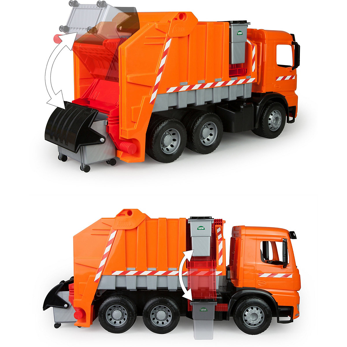GIGA TRUCKS Müllwagen Arocs mit Aufklebern