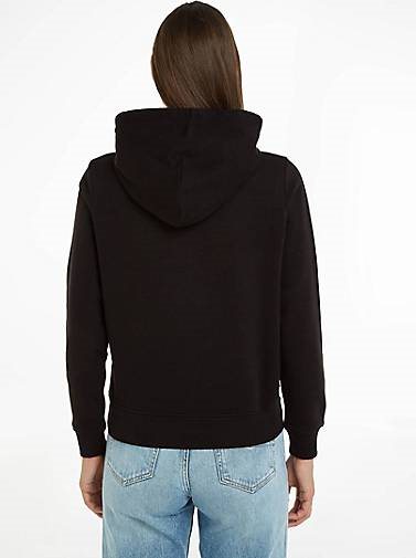 TOMMY-JEANS Damen Hoodie TJW REG SERIF LINEAR HOODIE