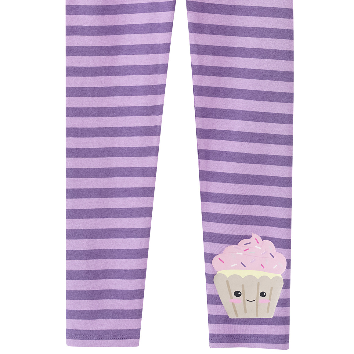 Mädchen Leggings im Streifen-Look