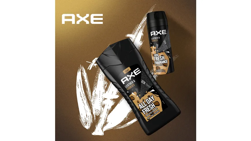 AXE Bodyspray Collision Leather & Cookies ohne Aluminiumsalze 150 ml