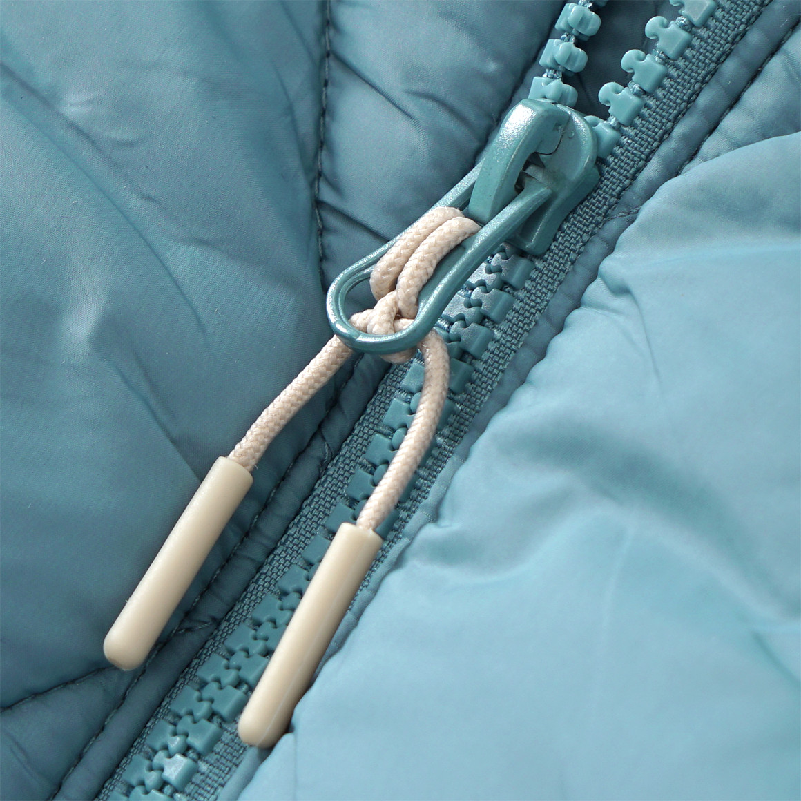 Mädchen Steppjacke mit Kapuze