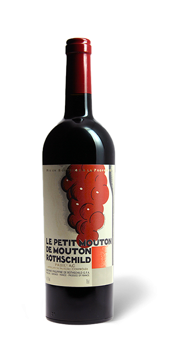 Bordeaux Le Petit Mouton de Mouton Rothschild Second vin du Château Mouton-Rothschild Pauillac  2015  75 cl - Rouge