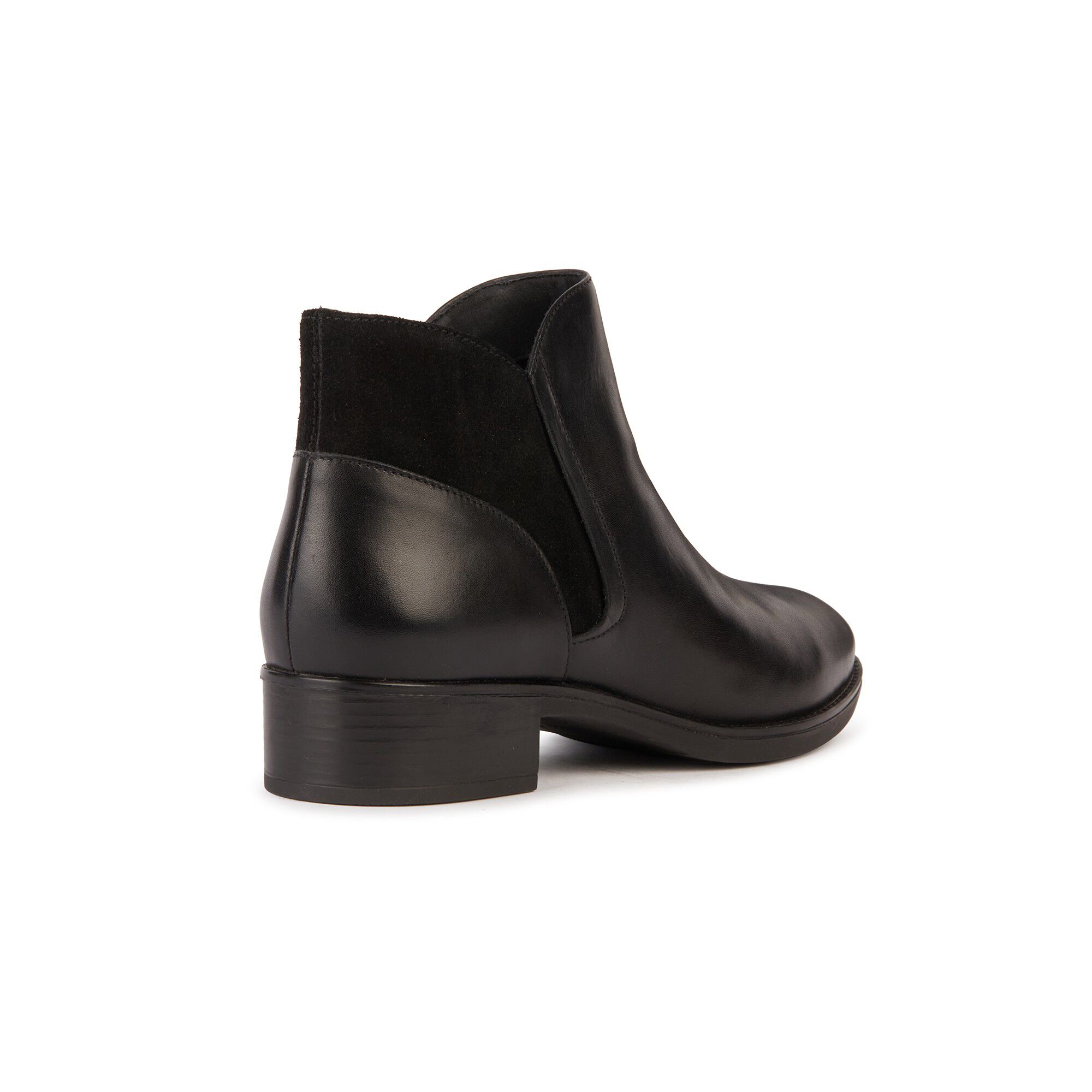 Boots Felicity dessus cuir