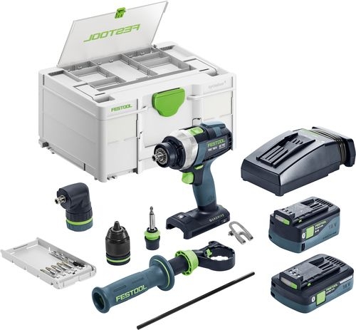 Festool 577612 TDC 18/4 5,0/4,0 I-Set QUADRIVE akkumulátoros fúrógép