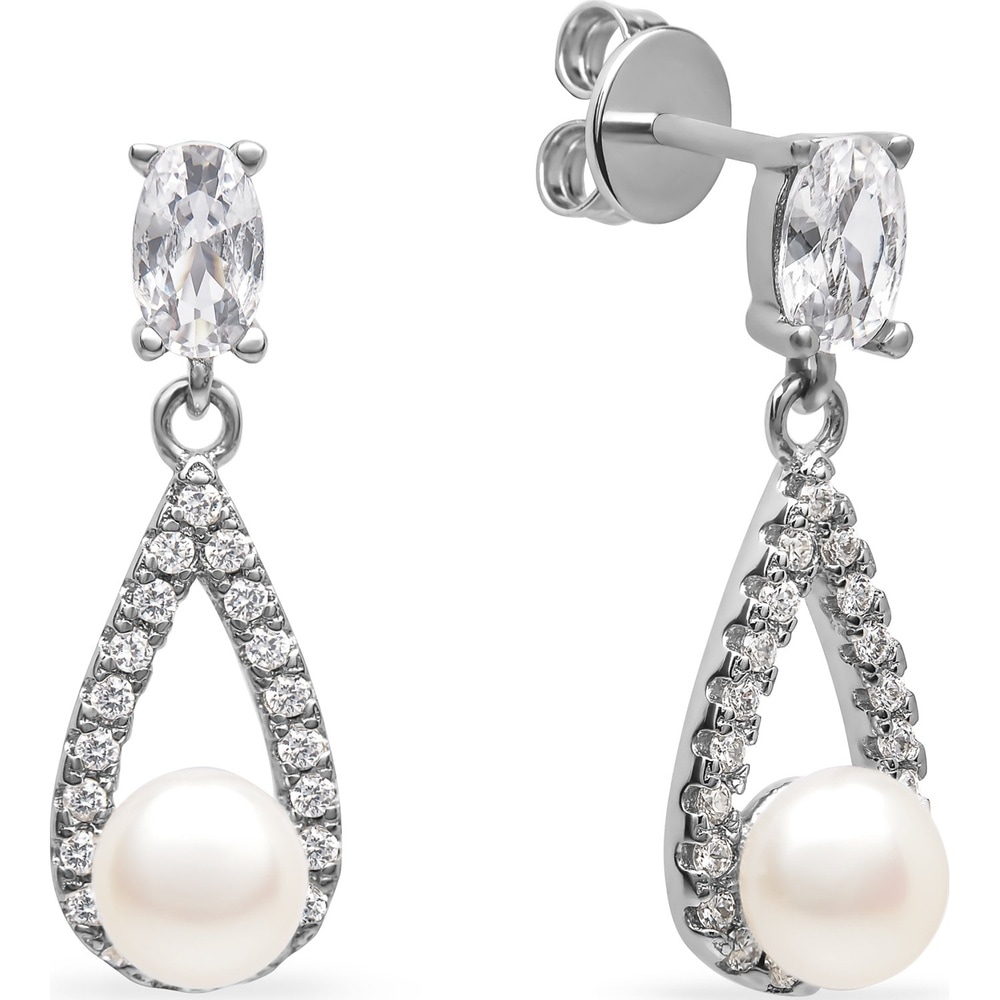 FAVS Boucles d'oreilles 925 Argent Boucles d'oreilles